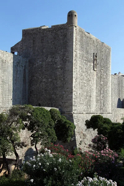 Teil der Stadtmauer — Stockfoto