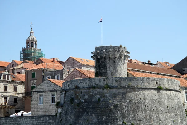 Tower and buildings — Stock Photo, Image