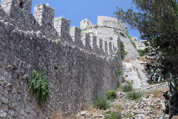 Τείχος και πύργο — Φωτογραφία Αρχείου