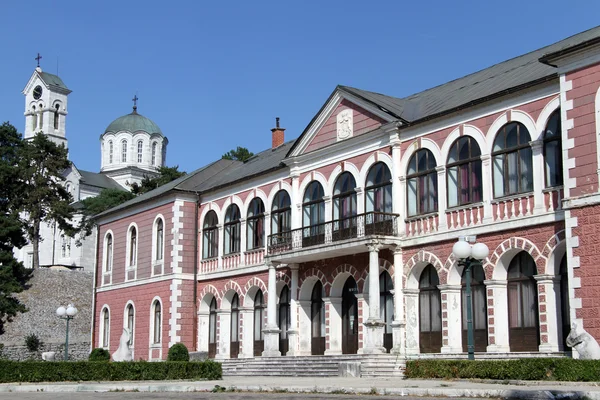 Igreja e palácio — Fotografia de Stock