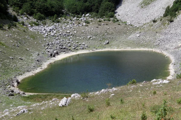 Küçük bir göl — Stok fotoğraf