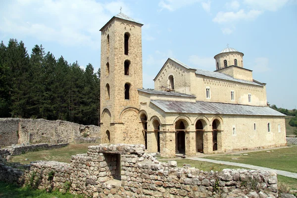 Ruins in monastery — Stock Photo, Image