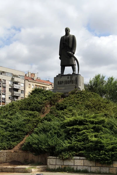 Estátua de bronze — Fotografia de Stock