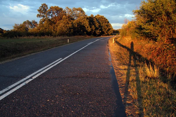 Op de weg — Stockfoto