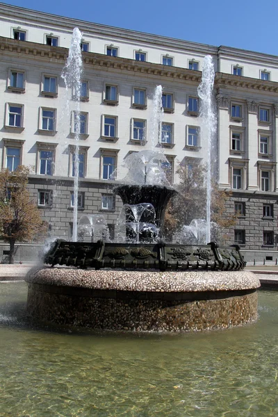 Fountain on the street — Stock Photo, Image