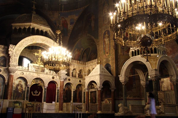 Kirche alexander nevsky, bulgarien — Stockfoto