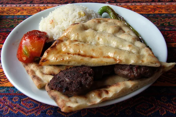 Turkisk kebab — Stockfoto