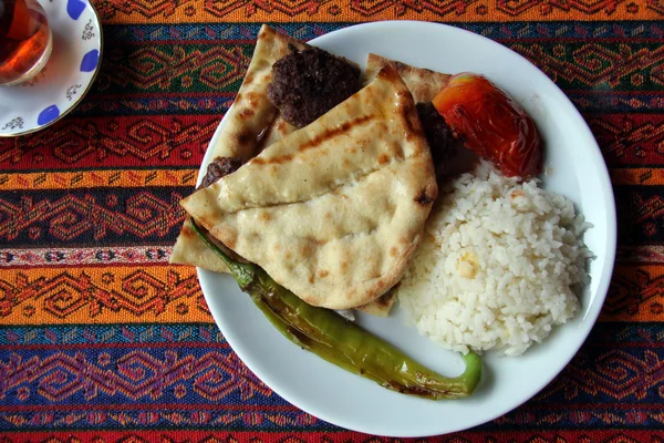 Turkisk kebab — Stockfoto