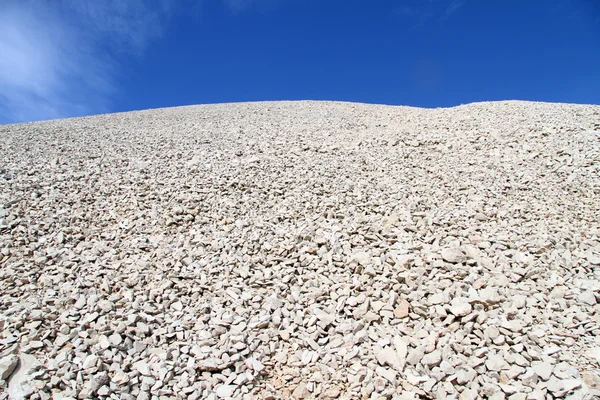 Cumulo di ghiaia — Foto Stock