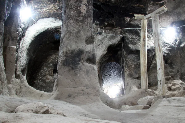 Cave in monastery — Stock Photo, Image