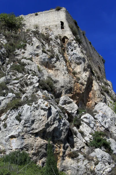 Rock and castle — Stock Photo, Image