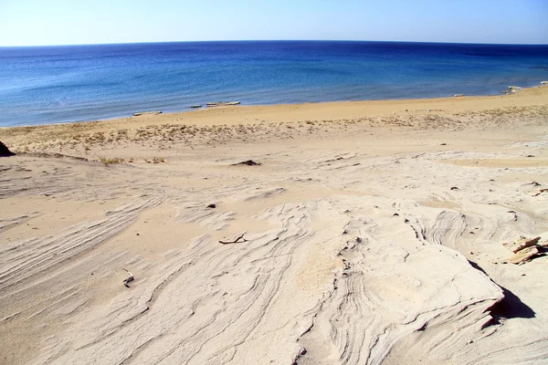 Ampia spiaggia — Foto Stock