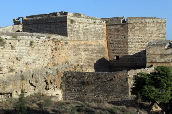 Ecke der Stadtmauer — Stockfoto