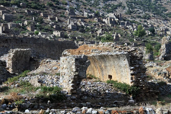 Ruïnes in anamurum — Stockfoto