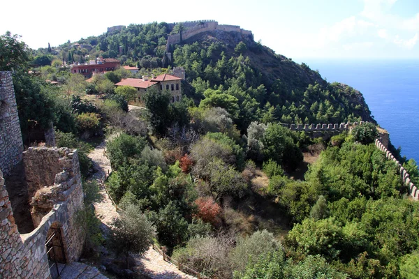 Fortress on the mount — Stock Photo, Image