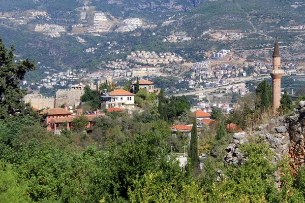 Fortaleza interior em Alanya — Fotografia de Stock