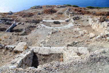 kalıntıları ve deniz