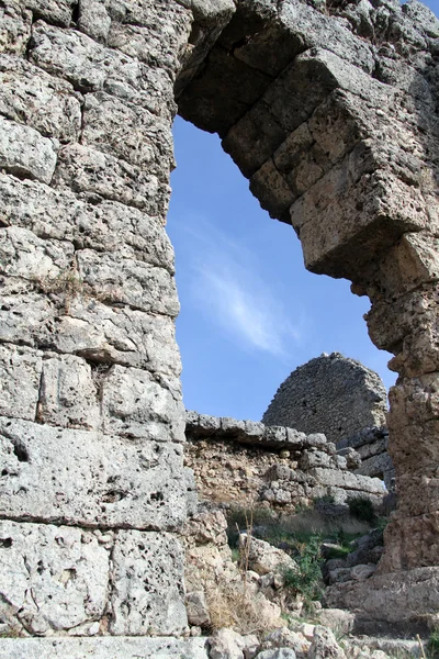 Kapı ve duvar — Stok fotoğraf