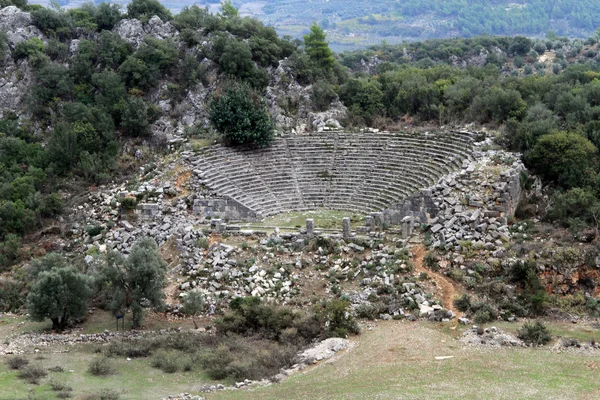 Ruinerna av teater — Stockfoto