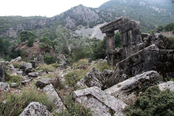 Руины Пинары — стоковое фото