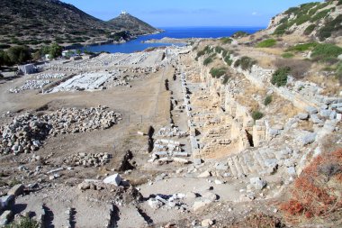 Knidos antik kalıntılar