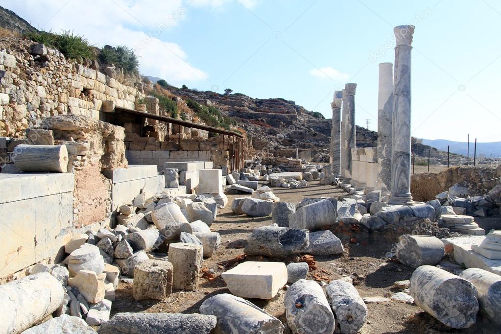 Ruins in Knidos