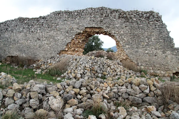 Duvardaki delik. — Stok fotoğraf