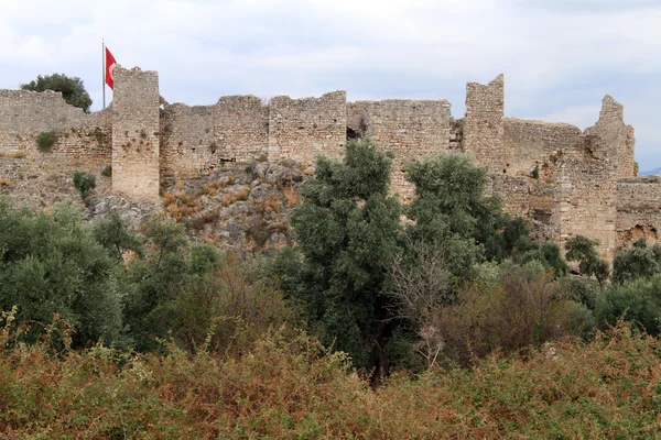 Руины крепости — стоковое фото