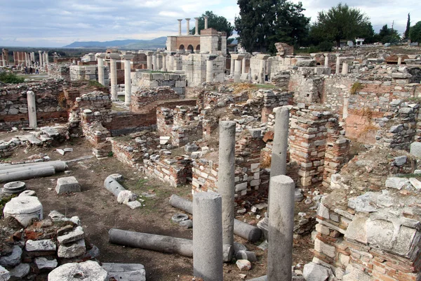 Ruinerna av saint john basilica — Stockfoto