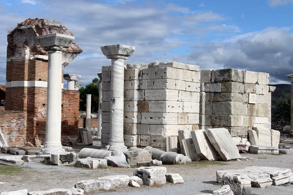 Ruins in Selcuk — Stock Photo, Image
