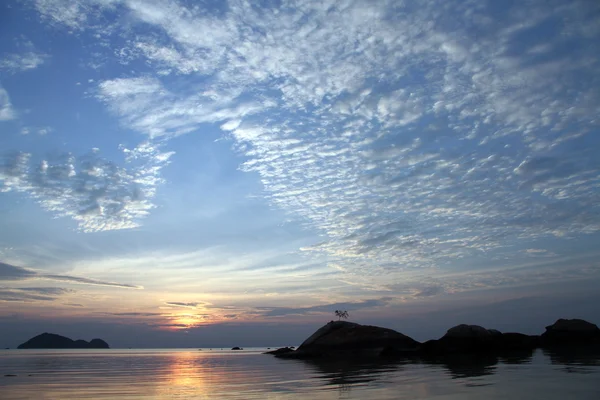 Puesta de sol en Ko Phangan — Foto de Stock