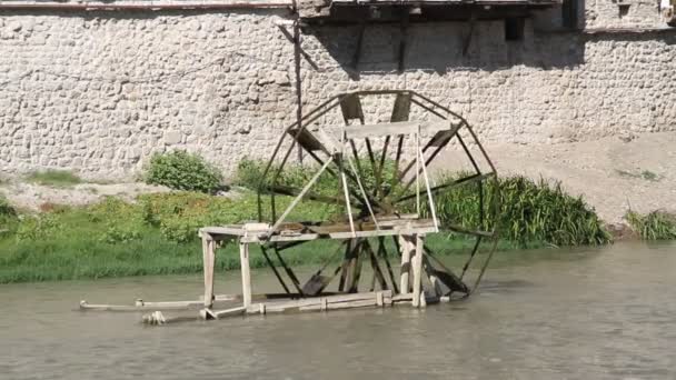Water wheel — Stock Video