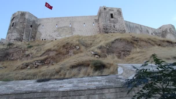 Fortaleza en Gaziantep — Vídeos de Stock