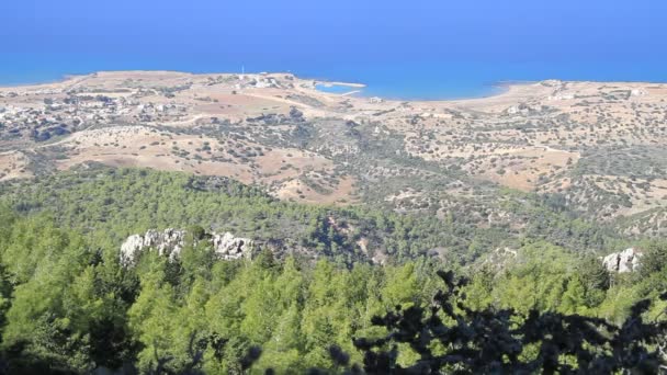 Costa del Norte de Chipre — Vídeos de Stock