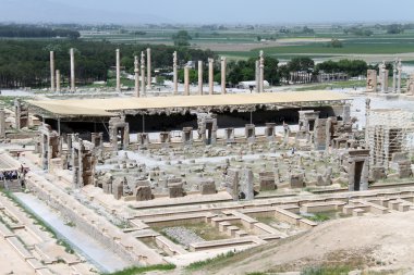 persepolis tepeden bakış
