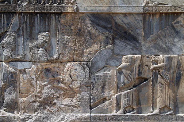 Bas-relief na ścianie — Zdjęcie stockowe