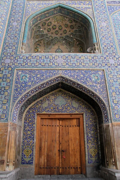 Porte et mur en bois — Photo