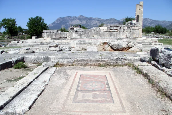 Mozaik ve kalıntılar — Stok fotoğraf