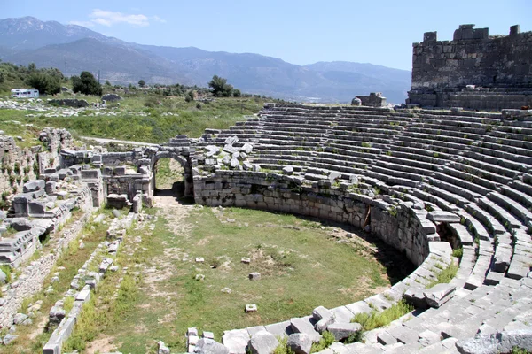 Ερείπια του θεάτρου — Φωτογραφία Αρχείου