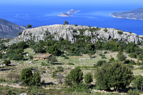 Mittelmeerküste — Stockfoto