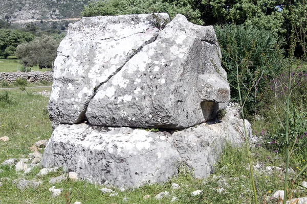 Sarcófago de pedra — Fotografia de Stock