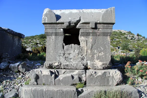 Stone sarcophagus — Stock Photo, Image