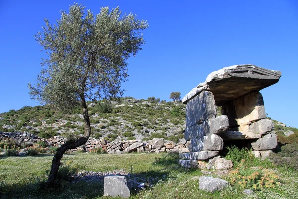 Sarcophagus in Sidyma — Stock Photo, Image