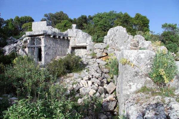 Ruinerna av phellos — Stockfoto