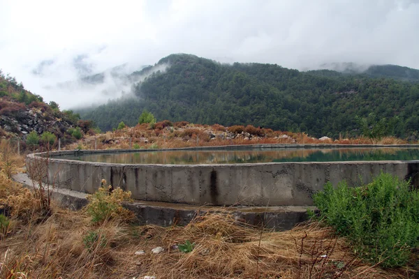 Agua en el ciclo — Foto de Stock