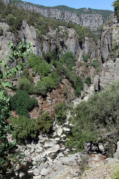 狭窄的峡谷 — 图库照片