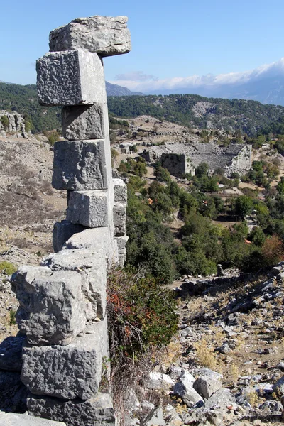 Column and theater — Stock Photo, Image