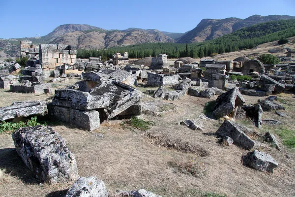 Ruins in Hyerapolis — Stock Photo, Image