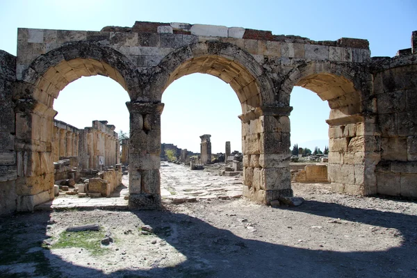 Poort in hyerapolis — Stockfoto