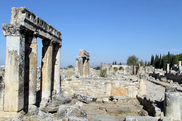 Στήλες και ερείπια — Φωτογραφία Αρχείου